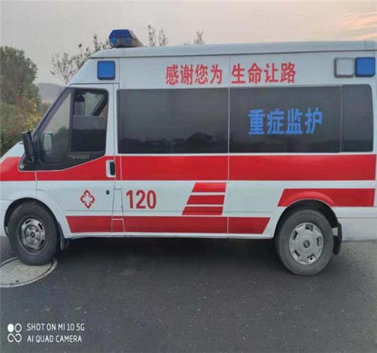 天等救护车出租服务案例3